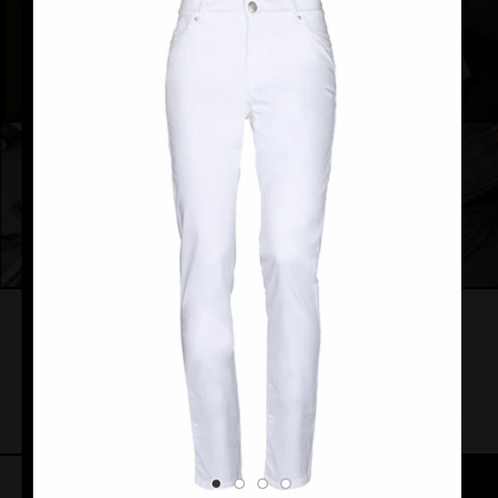 Dismero | Vermoda Spa Mid Rise Moto Straight Leg Jeans Medium